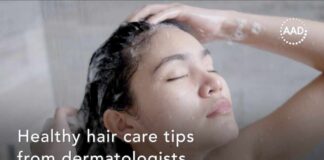 Healthy hair care tips from dermatologists