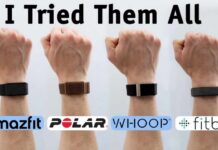 Fitbit Air vs WHOOP MG vs Amazfit Helio vs Polar Loop 2 - Definitive Comparison