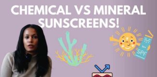 Chemical vs Physical (Mineral) Sunscreens! Which is Better & Safer ?
