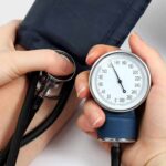 Tiny Oil, Big Blood-Pressure Crash Blood pressure measurement with sphygmomanometer and stethoscope