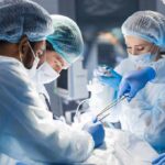 Brain Surgery Map Stuns Depression Researchers surgeons performing an operation